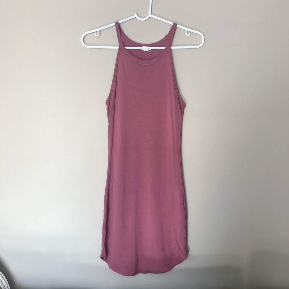 Garage Pink Bodycon Dress